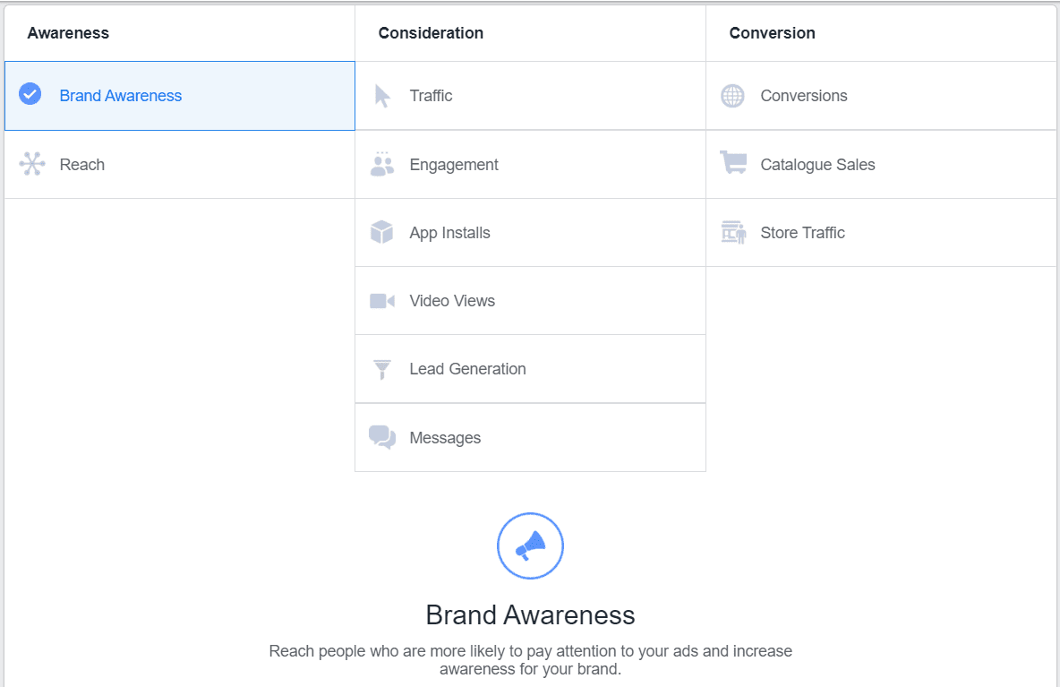 Start Advertising On Facebook To Make The Most Of Social Media 4 choose your objective