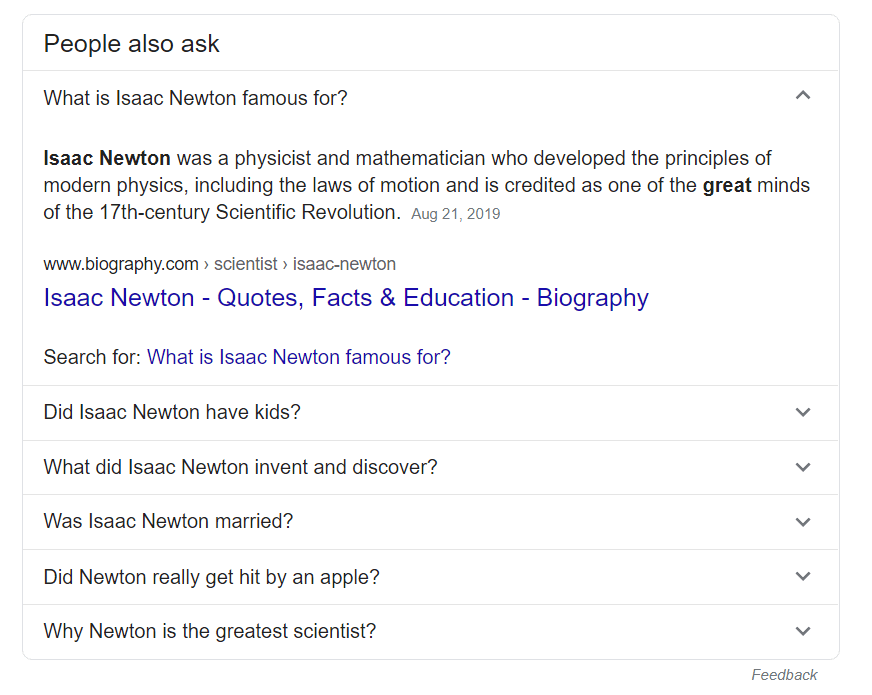 Learn About The SERP Features That Will Boost Your Visibility 8 Related Queries