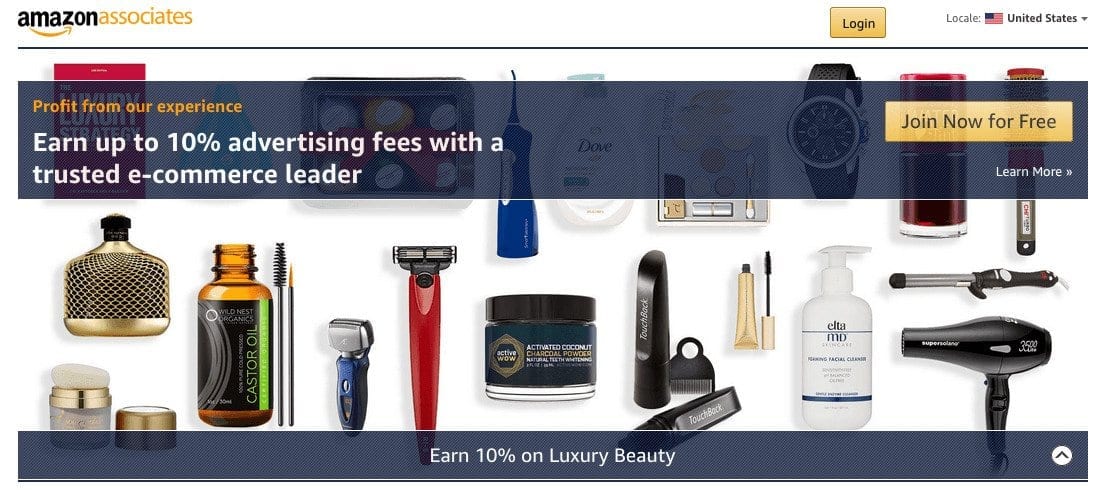 Amazon affiliate program