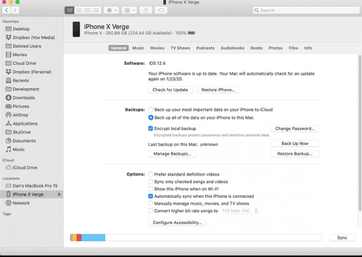 iphone backup