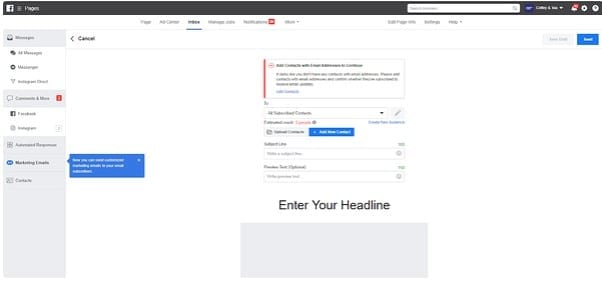 Facebook Email Marketing: A Game-Changing Tool You Need To Try 6 Facebook email marketing