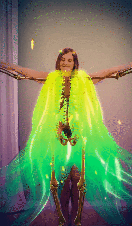 Snapchat Adds New 3D Body Scan Lenses for Halloween 4 Snap scan 1