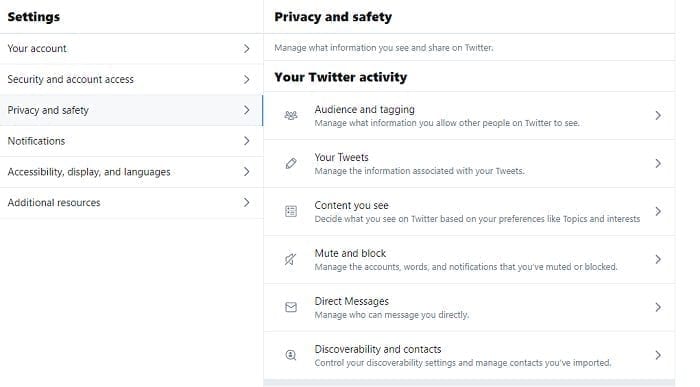 Twitter Updates Privacy and Safety Settings to Help Users Understand Their Options 3 Twitter Privacy and Safety Settings