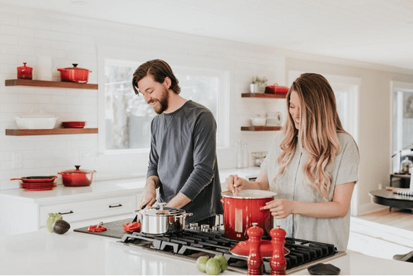 Love Languages: How to Use Acts of Service in Your Relationship 11 man and woman on kitchen