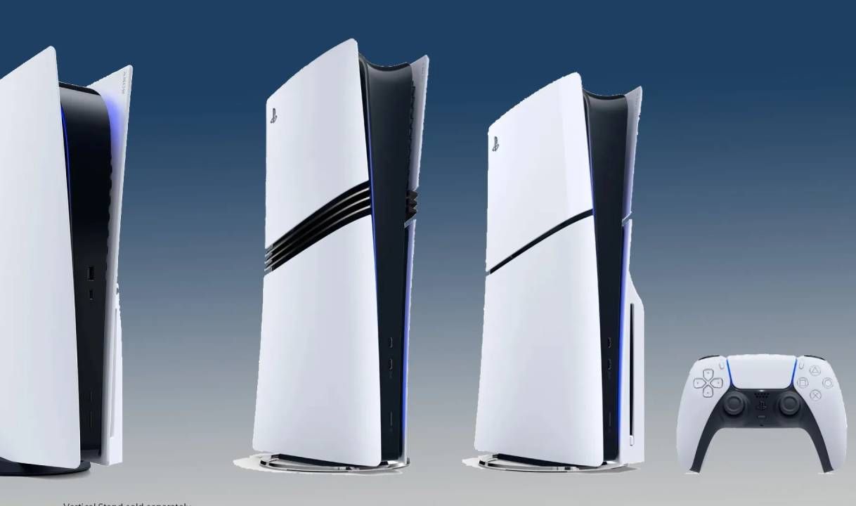 PS5 Pro, PS5, and PS5 Slim